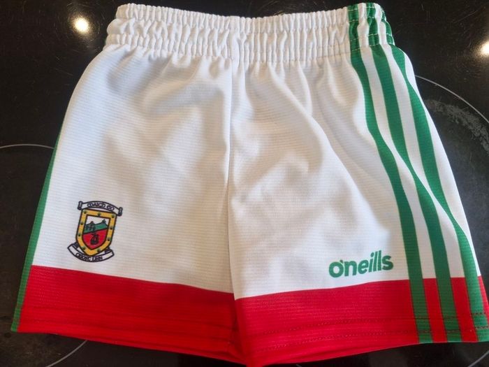Mayo GAA Infant Shorts 0-6 Months