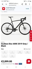as new merida scultura disc ultegra