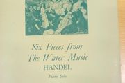 six pieces from the water music Handel 1962