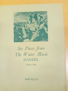six pieces from the water music Handel 1962
