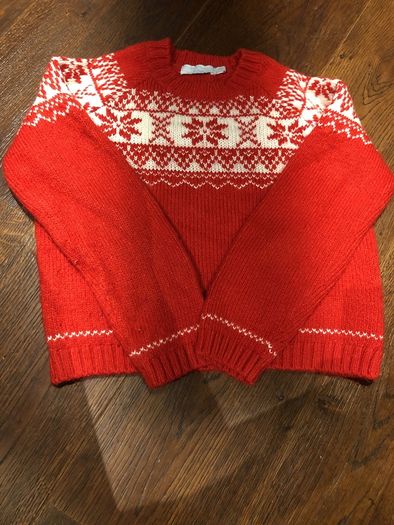 girls christmas jumper