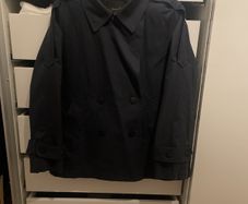 MASSIMO DUTTI short trench jacket