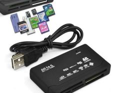 Memory Card Reader All in One USB Adapter SD SDHC Micro M2 MMC XD CF MS