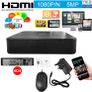 CCTV Surveillance Set: 4 x 2MP Dahua cameras, DVR & Phone App Image 4