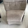 Very comfortable 3 piece curved recliner couch Image 5