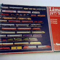 Lima catalogue 1977-78 Trains in British design OO Scale N Gauge O Guage