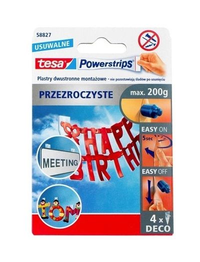 Removable Adhesive Strips