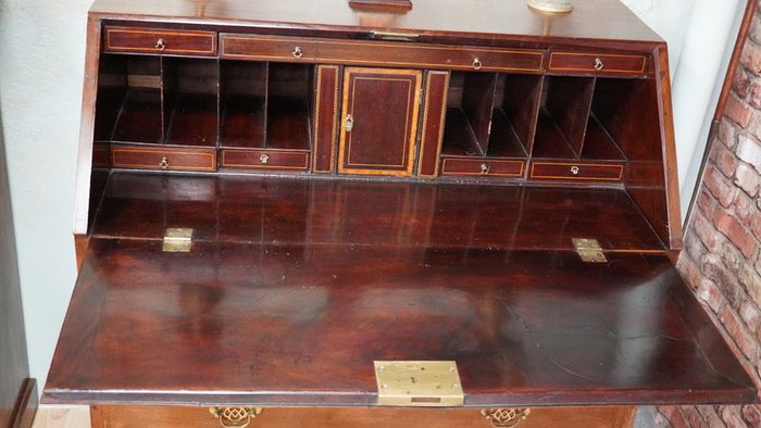 Irish Georgian Slant-Front Bureau