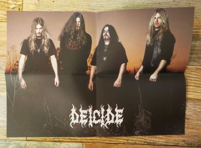 Deicide - Posters and Autograph card bundle