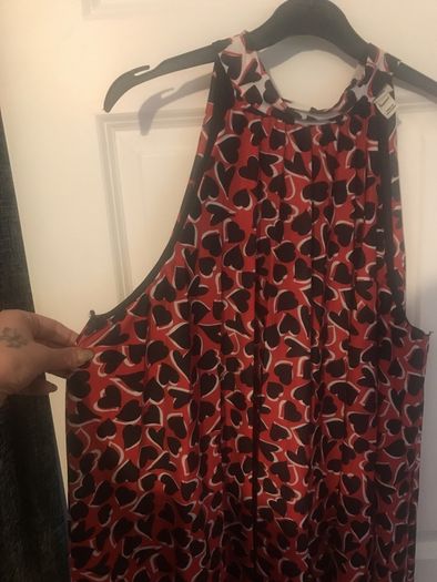 river island halter neck dress