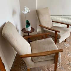 Mid Century Fireside Chairs