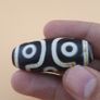 Vintage Himalayan Tibetan 6 Eyes Agate Dzi Bead Amulet Image 4