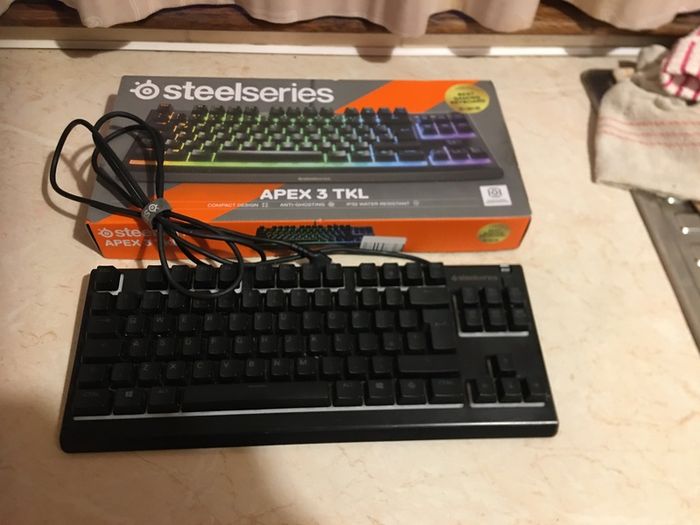 Steelseries and Trust Keyboard and Mouse Bundle