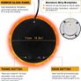 Coffee Mug Warmer, Electric Smart Beverage Mug Warmer Cup Warmer with Touch Tech & LED Backlit Display, Coffee Warmer for Home Office Coffee Mug, Milk-Cup Warmer with 2 Temperature Settings Image 8