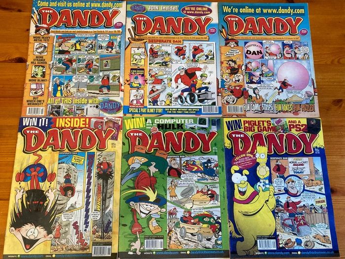 Comics: 'The Dandy' 2003-2005 (44 numbers)