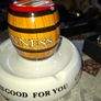 Beautiful Ceramic Guinness Barrel Ashtray Ideal Prop for Display, Stage, movies, Plays or Photos Image 2