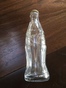 Coca Cola original Crystal Millennium bottle
