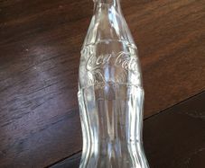 Coca Cola original Crystal Millennium bottle