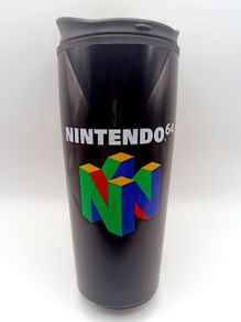 Metal Travel Mug 2019 Nintendo 64 17oz 483ml MTM25365 Retro Geek Gift New