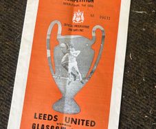 Rare 1970 European Cup Semi Final Programme Leeds United v Celtic 1st Leg Elland Road