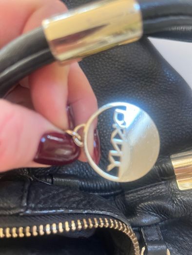DKNY Black Leather Bag
