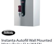 instanta water boiler
