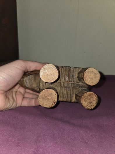 Carved Wooden Elephant figure