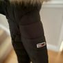 women winter jacket black Tommy Hilfiger size 10 / M medium Image 3