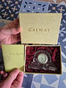 Galway Crystal Clock