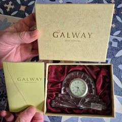 Galway Crystal Clock