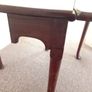 Georgian Mahogany Oval Drop Leaf Table on Pad Feet Image 4