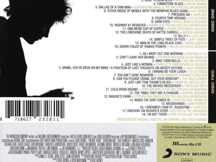 I'm Not There. Original Soundtrack. 2 x CD. Free Postage!