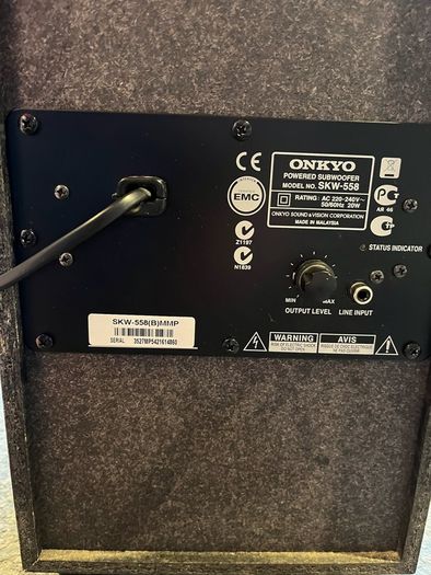 Onkyo HT-R558 5.1 Home Cinema Receiver & Speakers