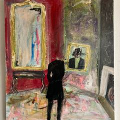 Original Figurative Painting Dublin The Picture of Dorian Gray by Oscar Wilde Inspired Original Painting