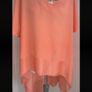 tunic Bnwt short sleeve tunic top asymmetrical freesize  14/16 Image 7