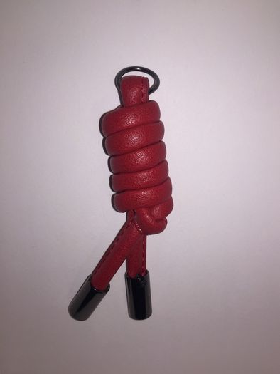 leather key ring