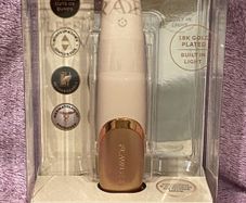 Finishing Touch Flawless Nu Razor Rechargeable 18k Gold Plated Electric Dry Shaver BNIB
