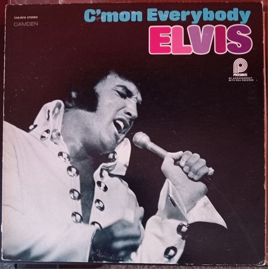 Elvis C'mon Everybody CAS-2518 1971 Pressing