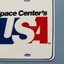 Vintage 1984 NASA Kennedy Space Center Space Port USA Plastic License Plate Image 3