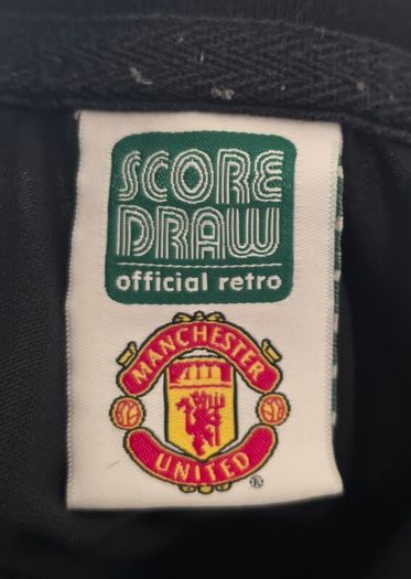 Manchester United 1993-1995 Score Draw Jersey Size XL