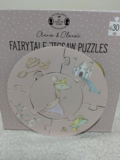 Fairytale Jigsaw Puzzles, 6 double sided puzzles