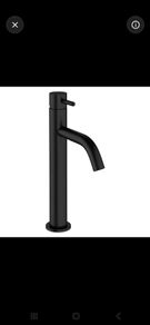 Crosswater MPRO Tall black Mono basin mixer