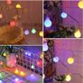 Fairy Lights Battery, 7M 60 LED Globe String Lights with 8 Lighting Modes, Fairy Light Battery Waterproof for Indoor, Outdoor, Christmas (Multi-Coloured) Image 8