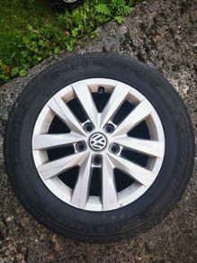 16" genuine VW alloys and tyres.