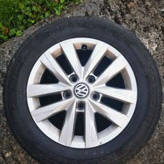 16" genuine VW alloys and tyres.