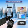 USB Heated Gloves for Men Women - USB Charging Knitted Heating Gloves, Washable Hand Warmers Laptop Mittens, Full Finger Gloves for Winter Gift Image 4