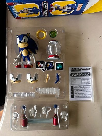 Sonic the Hedgehog Nendoroid 214 Good Smile Company Complete with Box Authentic Figure