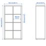 Ikea Shelving unit, 77x147 cm Image 3