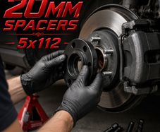 2 x 20mm Spacers (5x112) FREE POST