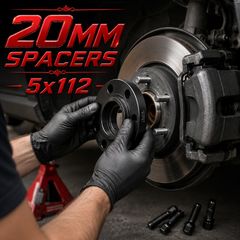 2 x 20mm Spacers (5x112) FREE POST